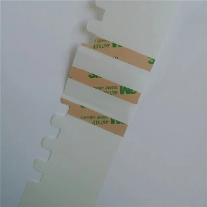 Elektrisk isoleringsplåt stansad